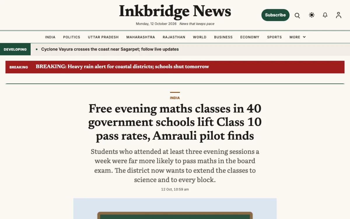 Inkbridge design preview